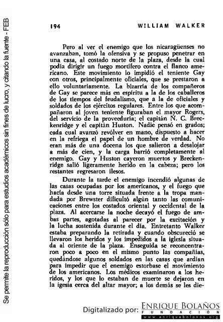 La guerra de Nicaragua - La Guerra Nacional 1854