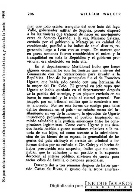 La guerra de Nicaragua - La Guerra Nacional 1854