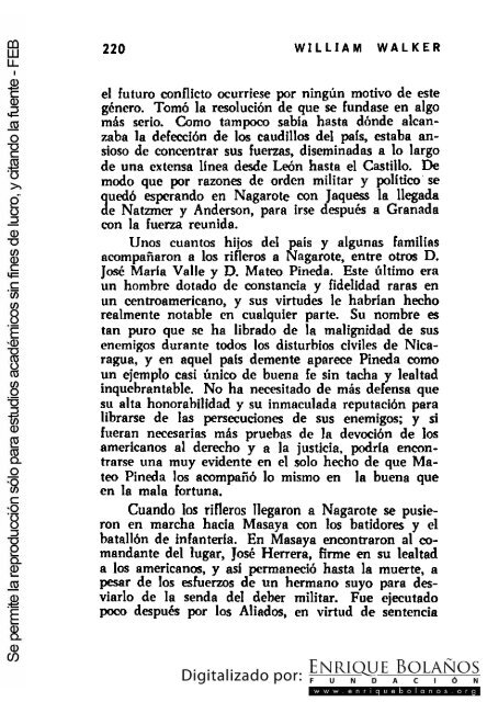 La guerra de Nicaragua - La Guerra Nacional 1854