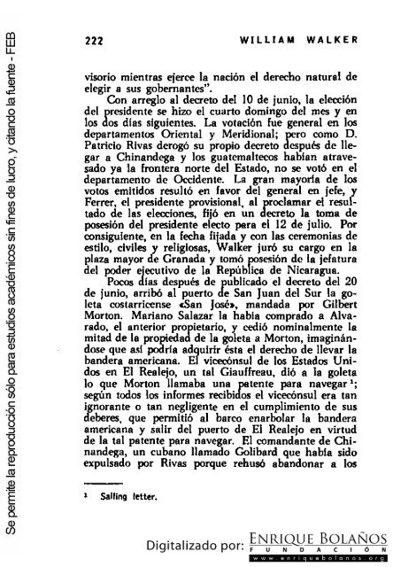 La guerra de Nicaragua - La Guerra Nacional 1854