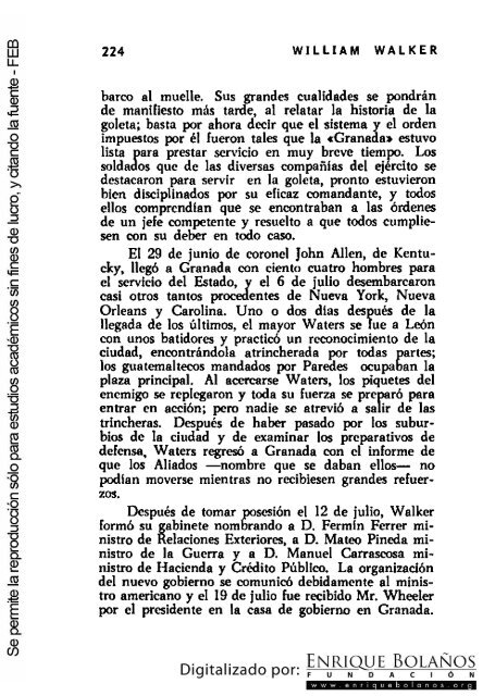 La guerra de Nicaragua - La Guerra Nacional 1854