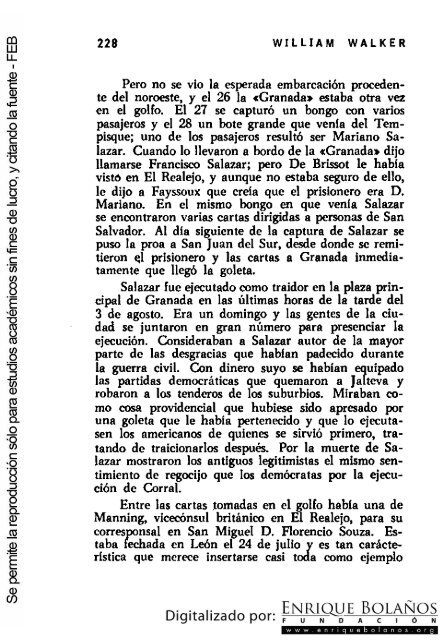 La guerra de Nicaragua - La Guerra Nacional 1854