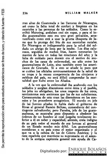 La guerra de Nicaragua - La Guerra Nacional 1854