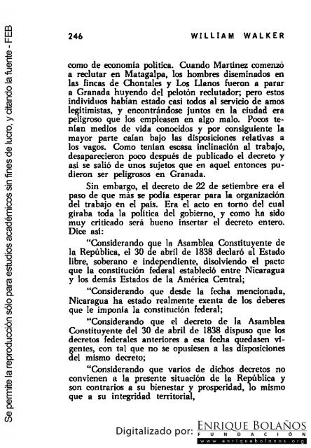 La guerra de Nicaragua - La Guerra Nacional 1854