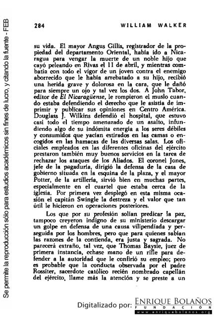 La guerra de Nicaragua - La Guerra Nacional 1854