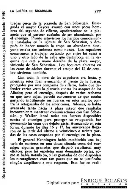 La guerra de Nicaragua - La Guerra Nacional 1854