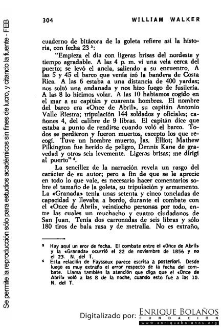 La guerra de Nicaragua - La Guerra Nacional 1854