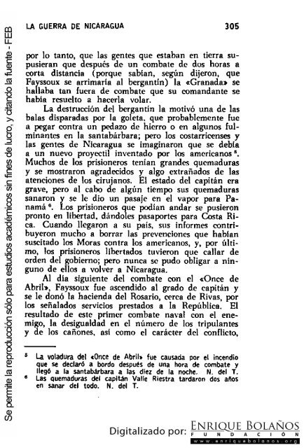 La guerra de Nicaragua - La Guerra Nacional 1854