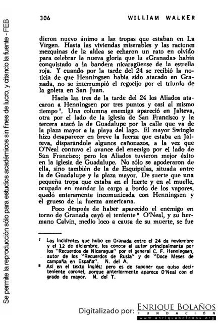 La guerra de Nicaragua - La Guerra Nacional 1854