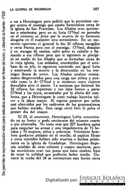 La guerra de Nicaragua - La Guerra Nacional 1854