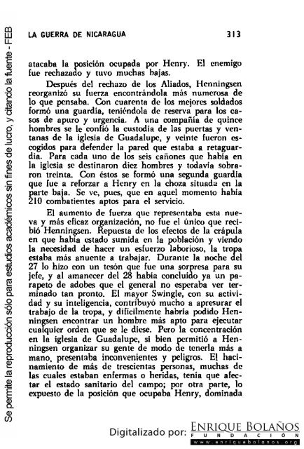 La guerra de Nicaragua - La Guerra Nacional 1854