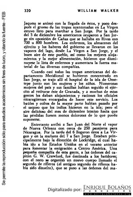 La guerra de Nicaragua - La Guerra Nacional 1854