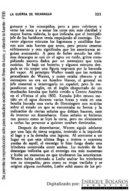 La guerra de Nicaragua - La Guerra Nacional 1854