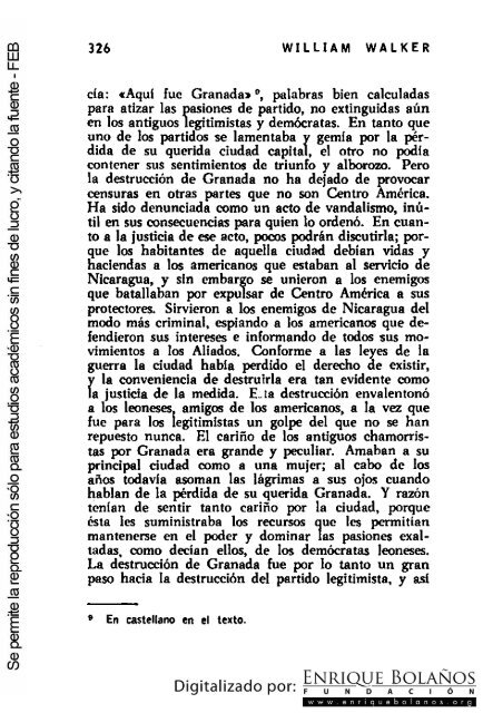 La guerra de Nicaragua - La Guerra Nacional 1854