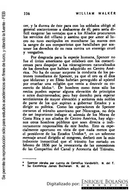 La guerra de Nicaragua - La Guerra Nacional 1854