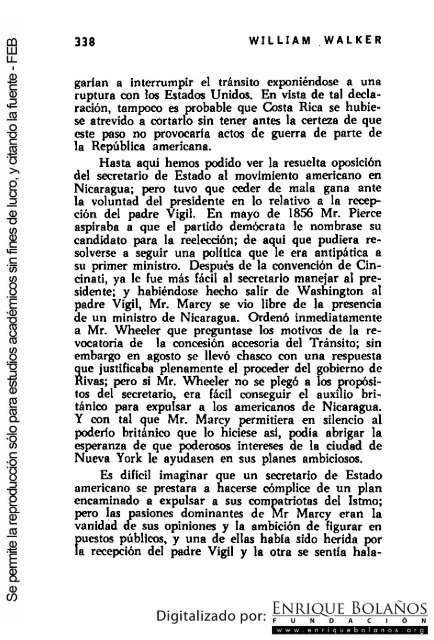 La guerra de Nicaragua - La Guerra Nacional 1854