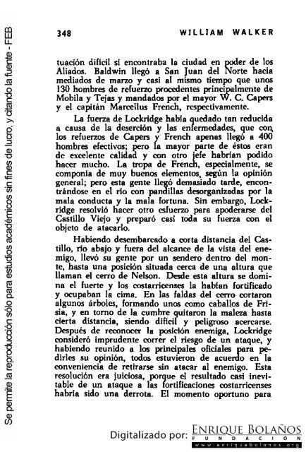 La guerra de Nicaragua - La Guerra Nacional 1854