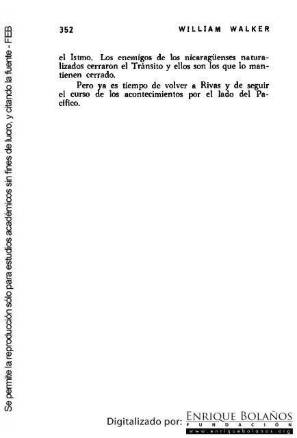 La guerra de Nicaragua - La Guerra Nacional 1854