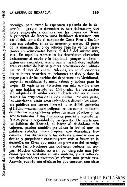 La guerra de Nicaragua - La Guerra Nacional 1854