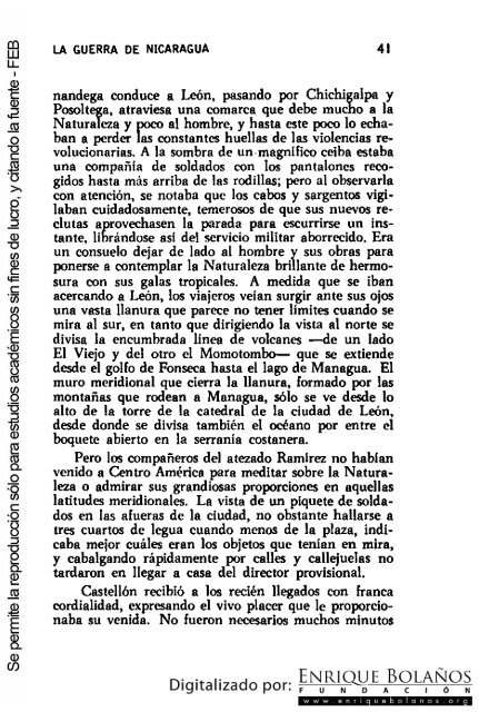 La guerra de Nicaragua - La Guerra Nacional 1854