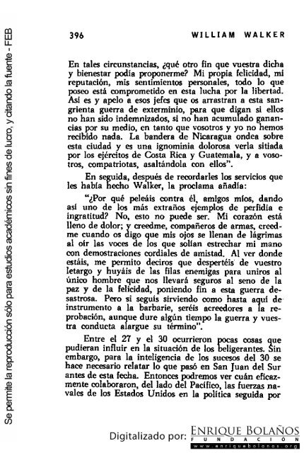 La guerra de Nicaragua - La Guerra Nacional 1854