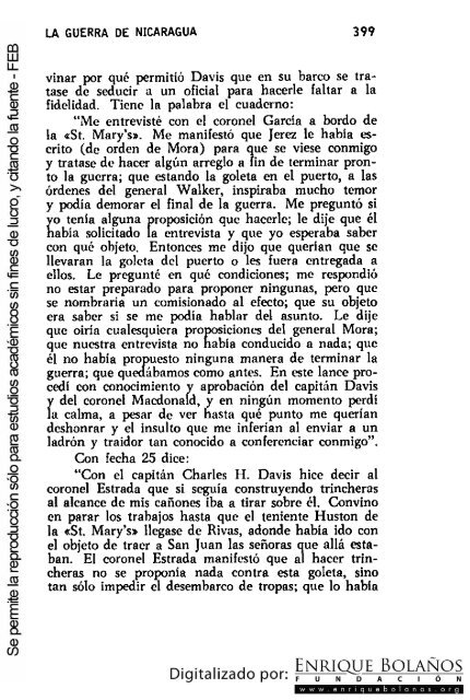 La guerra de Nicaragua - La Guerra Nacional 1854