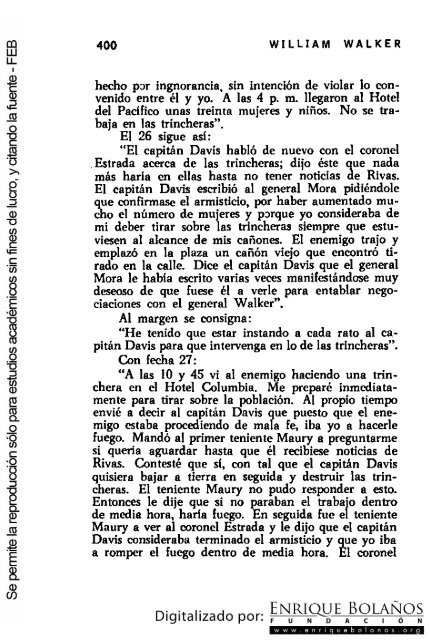 La guerra de Nicaragua - La Guerra Nacional 1854