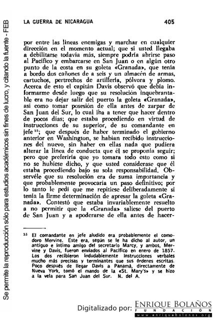 La guerra de Nicaragua - La Guerra Nacional 1854