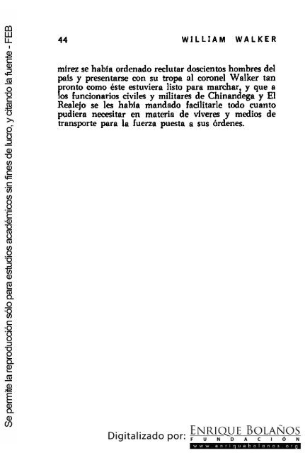 La guerra de Nicaragua - La Guerra Nacional 1854