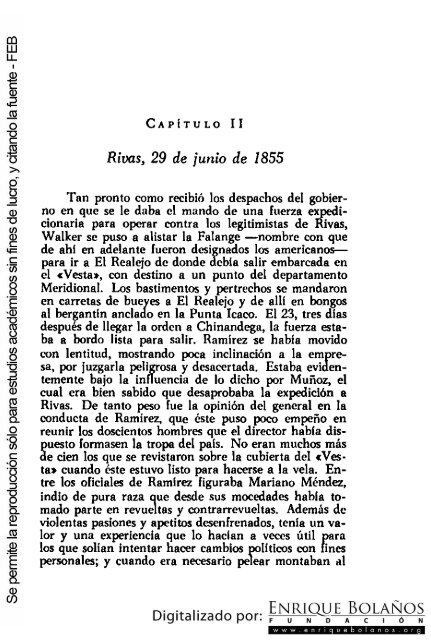 La guerra de Nicaragua - La Guerra Nacional 1854