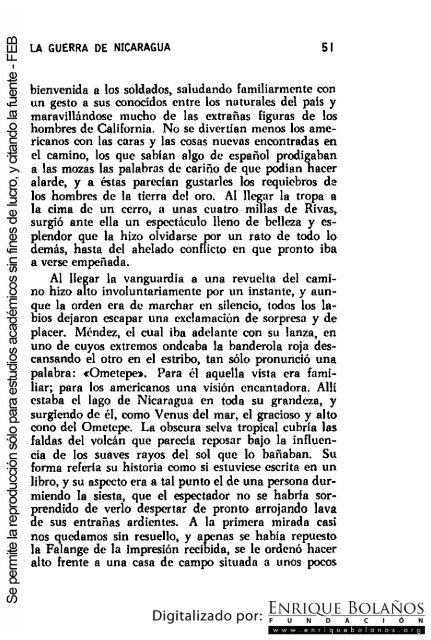 La guerra de Nicaragua - La Guerra Nacional 1854