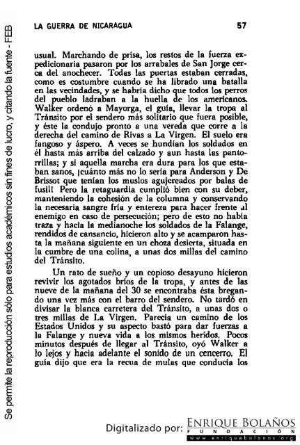 La guerra de Nicaragua - La Guerra Nacional 1854