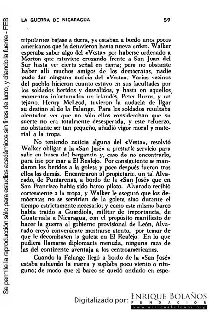 La guerra de Nicaragua - La Guerra Nacional 1854