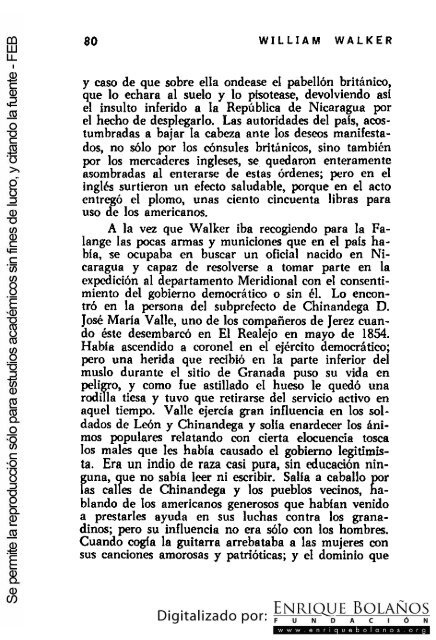 La guerra de Nicaragua - La Guerra Nacional 1854