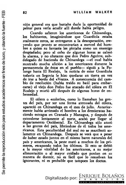 La guerra de Nicaragua - La Guerra Nacional 1854