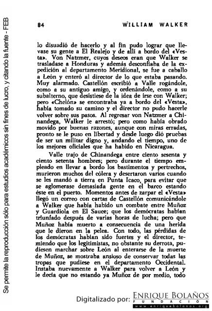 La guerra de Nicaragua - La Guerra Nacional 1854