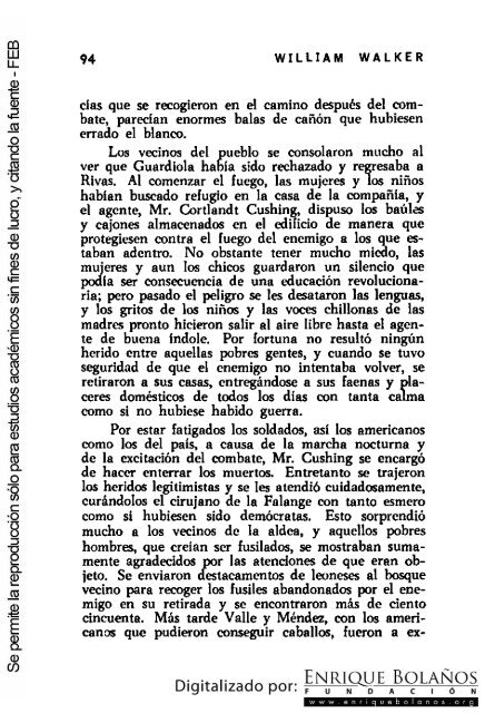 La guerra de Nicaragua - La Guerra Nacional 1854