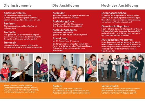 AUSBILDUNG - Spielmannszug Hollfeld