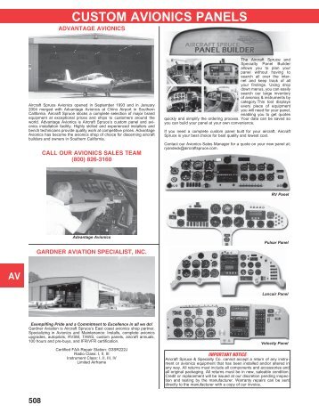 CUSTOM AVIONICS PANELS - SkyShop