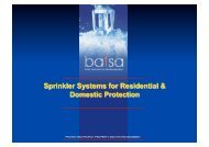 View article (pdf) - British Automatic Fire Sprinkler Association