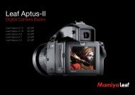 Download Leaf Aptus-II data sheet - Mamiya