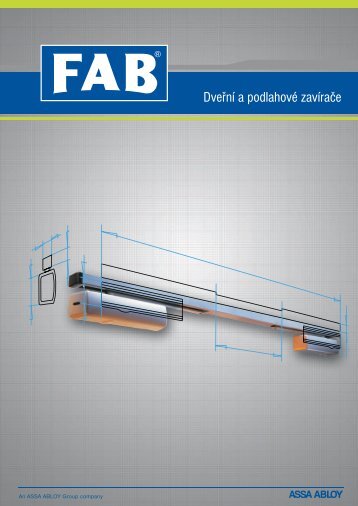 Katalog DveÅnÃ­ a podlahovÃ© zavÃ­raÄe - FAB