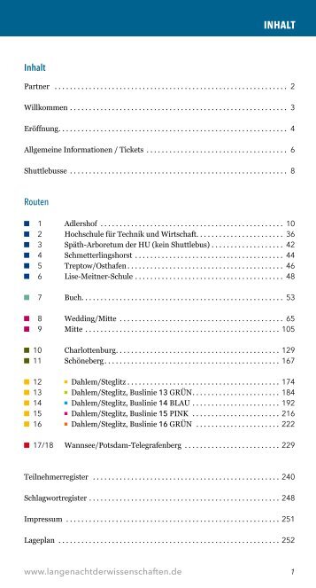 Komplettes Programmheft mit Schlagwort- und Teilnehmer-Register