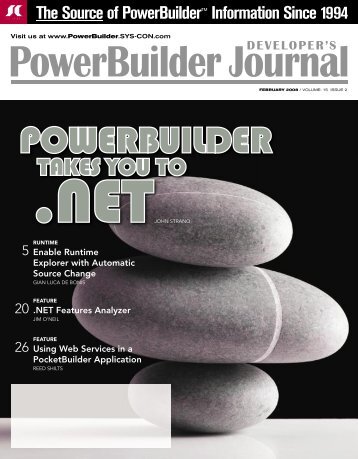 powerbuilder - sys-con.com's archive of magazines - SYS-CON Media