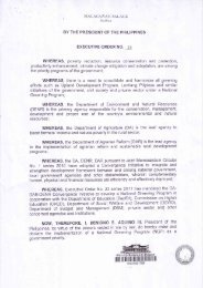 Executive Order No. 26 - Forest Management Bureau - DENR