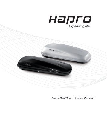 Hapro Zenith and Hapro Carver