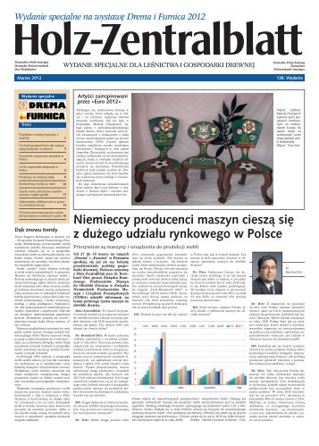 Produkcja okien - Holz-Zentralblatt