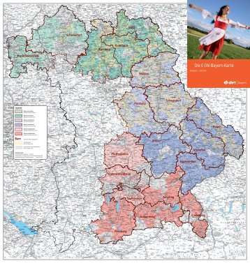 E.ON Bayern-Karte mit Kontakt-Daten (PDF