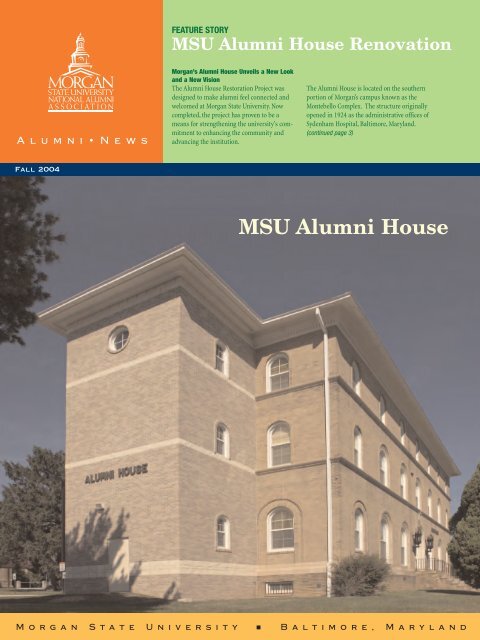 MSU Alumni House - Morgan State University