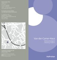 Van-der-Camer-Haus - Stadtmission Kiel